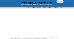 Desktop Screenshot of officineresta.it